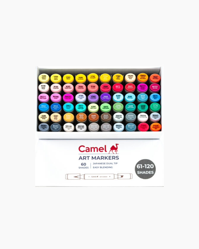 CAMEL ART MARKERS (61-120 SHADES)