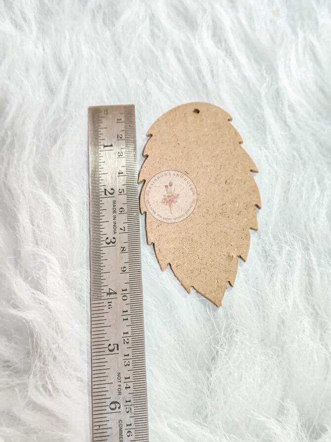 MDF SHAPE LEAF PACK OF 4