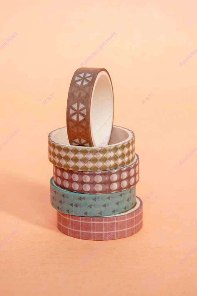 WASHI TAPES SET OF 5 (1001A)