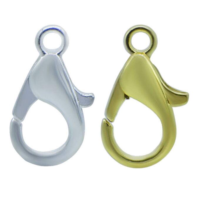 IMITATION JEWELLERY LOPSTER HOOKS MIX GOLD & SILVER