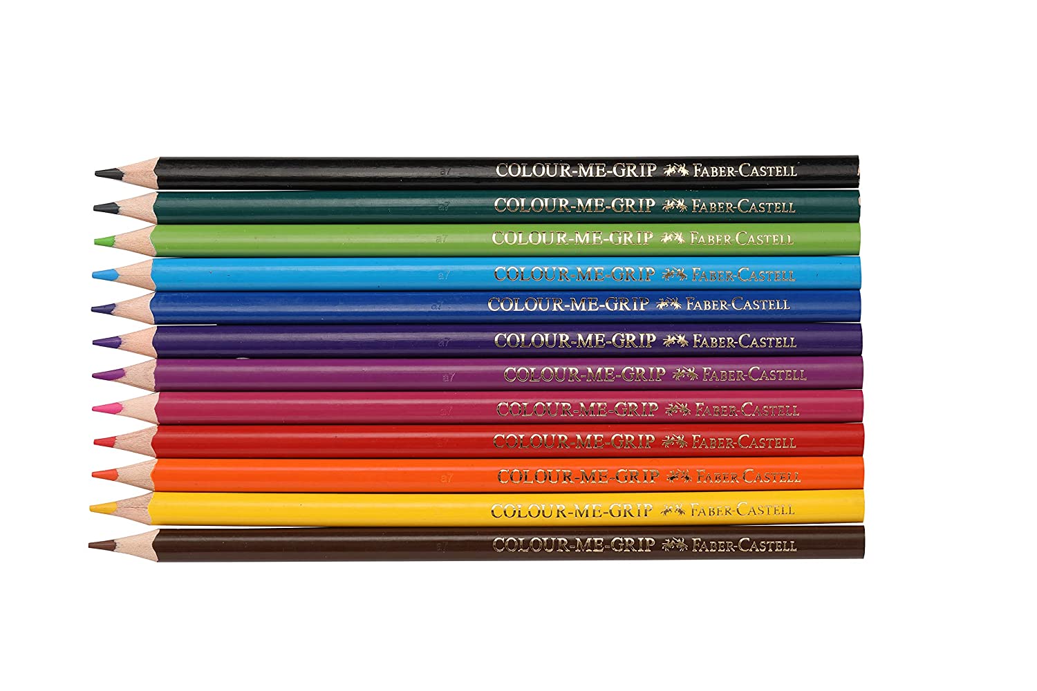 FABER CASTELL COLOUR PENCILS SET OF 12 Rainbows And Hues