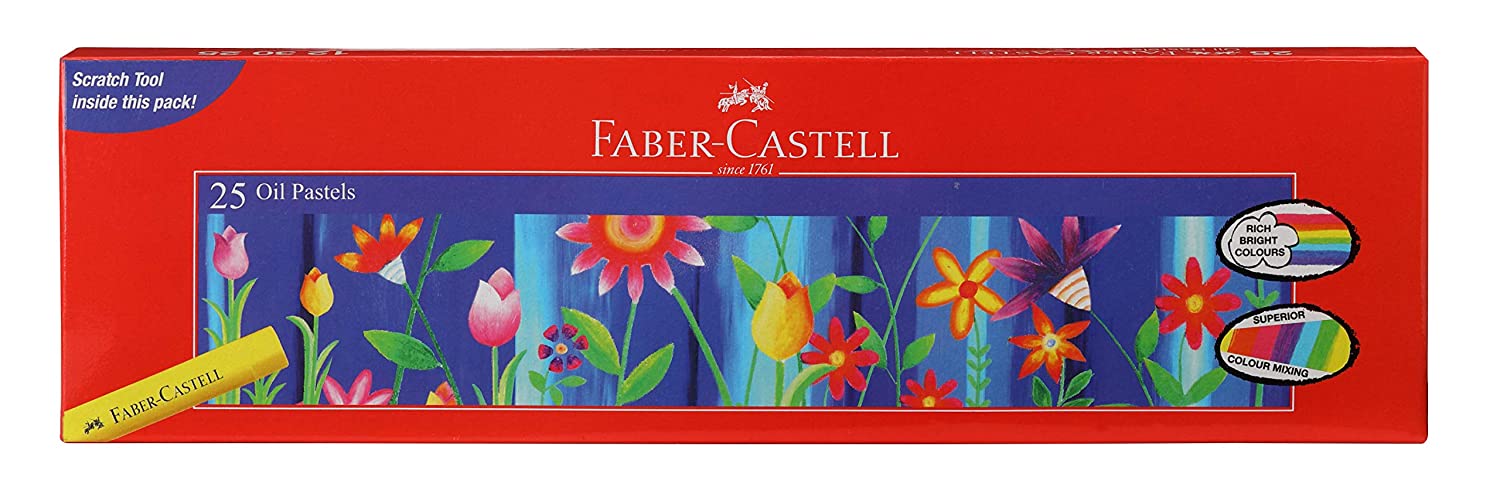 Faber Castell Oil Pastel 12 Shades –  – the largest