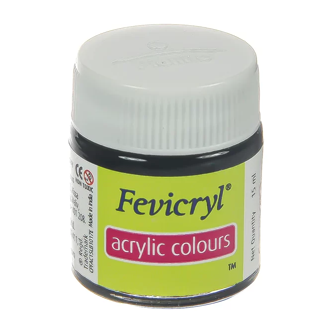 FEVICRYL ACRYLIC COLOURS - 15ML/10ML (INDIVIDUAL COLOURS)