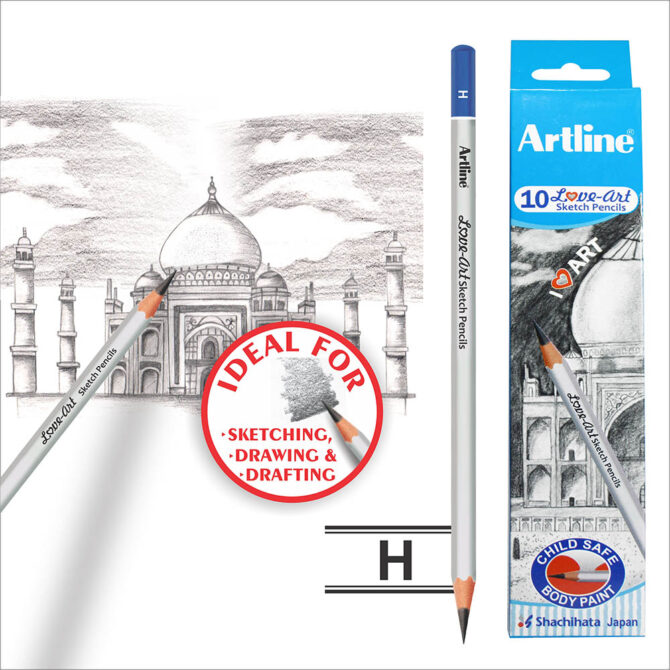 ARTLINE SKETCH PENCILS H GRADES