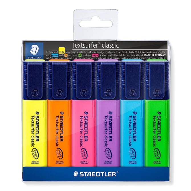 STAEDTLER TEXTSURFER CLASSIC (PACK OF 6)