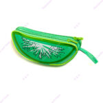 FRUIT SHAPED POUCHES FOR STATIONERY AND ART SUPPLIES - KIWI