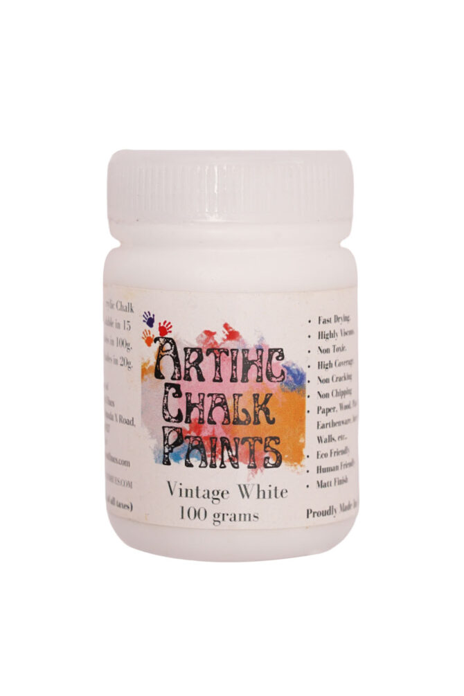 ARTIHC ARTIST'S CHALK PAINTS 100 GRAMS VINTAGE WHITE