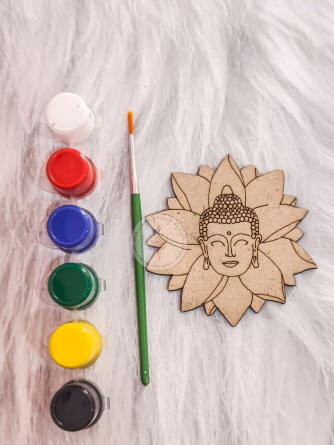 MY LOTUS BUDDHA MAGNET PAINTING MINI PITARA