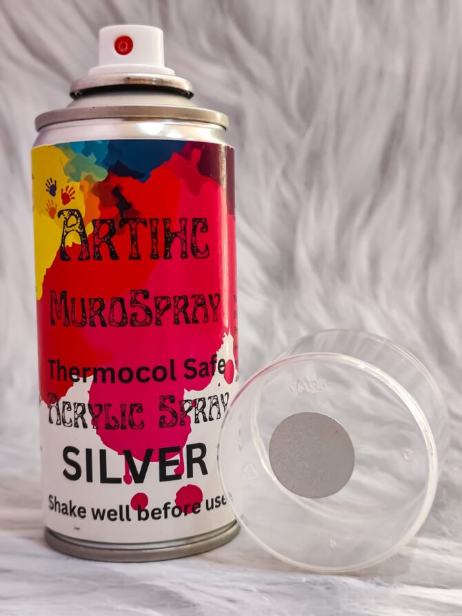 ARTIHC MUROSPRAY ACRYLIC SPRAY SILVER 150ML