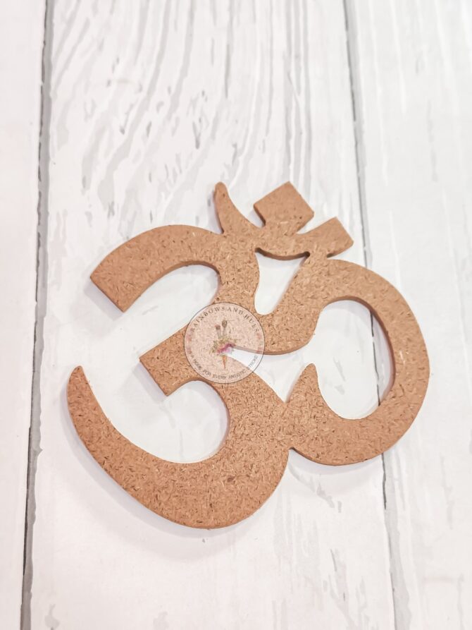 MDF OM SHAPE PACK OF 4PCS