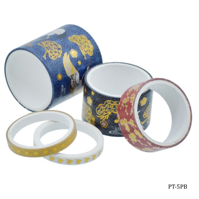 WASHI TAPE METALLIC SET OF 5PC (PT-5PB2)