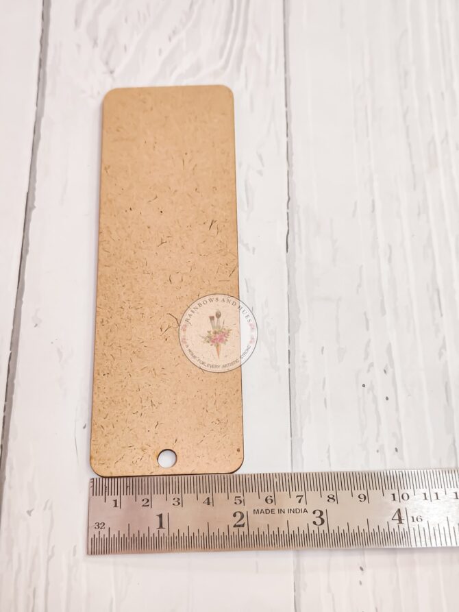 MDF RECTANGLE BOOKMARK