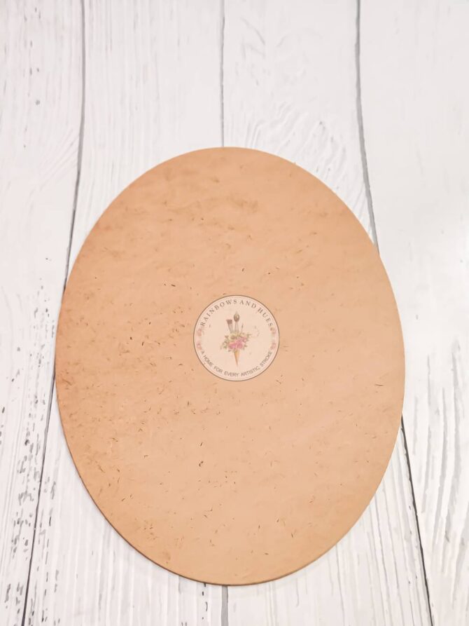 PRE-MARKED MDF OVAL MOTIF SET