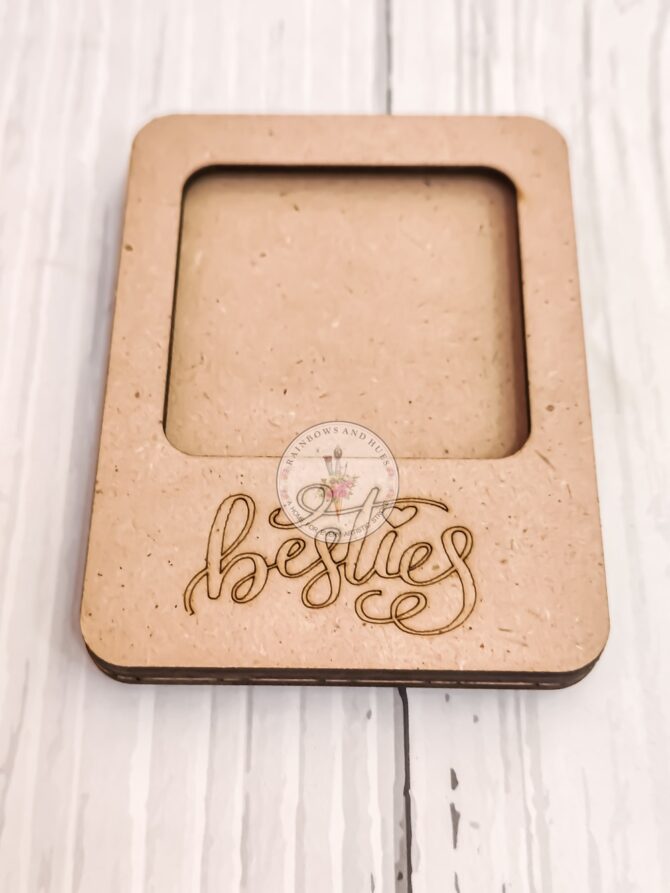 MDF BESTIES PHOTO FRAME MAGNET