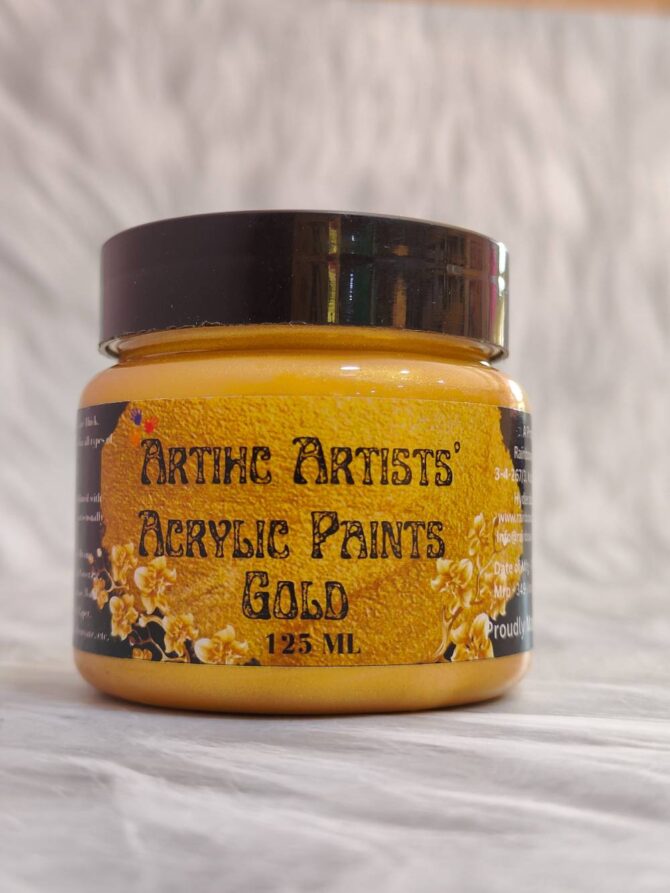 ARTIHC ARTISTS ACRYLIC GOLD 125ML