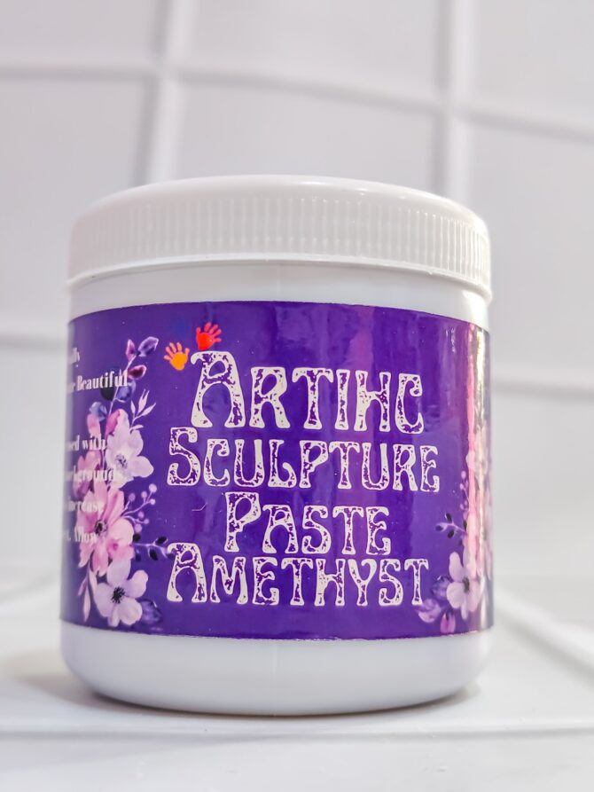 ARTIHC SCULPTURE PASTE AMETHYST 150GRAMS