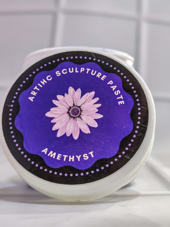 ARTIHC SCULPTURE PASTE AMETHYST 150GRAMS