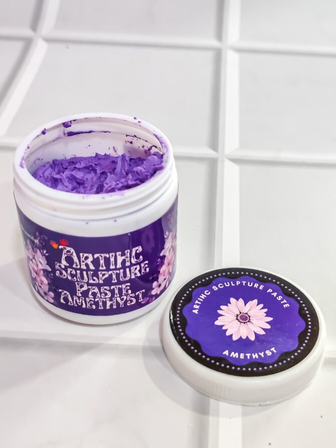 ARTIHC SCULPTURE PASTE AMETHYST 150GRAMS