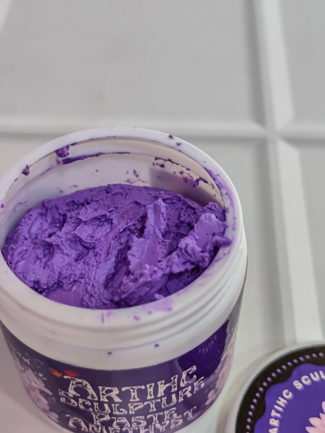 ARTIHC SCULPTURE PASTE AMETHYST 150GRAMS