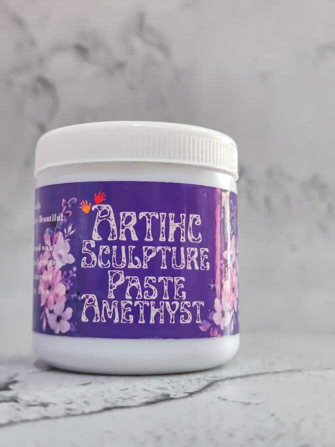 ARTIHC SCULPTURE PASTE AMETHYST 150GRAMS