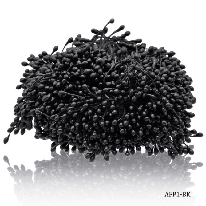 ARTIFICIAL FLOWER POLONS BLACK (AFP1-BK)