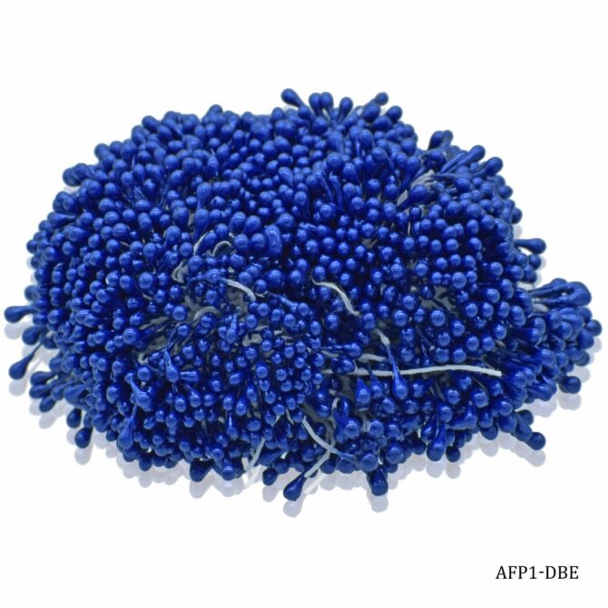 ARTIFICIAL FLOWER POLONS DARK BLUE (AFP1-DBE)