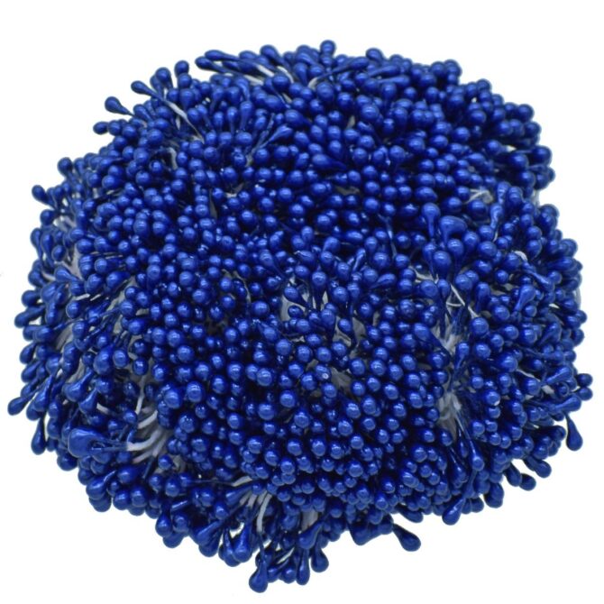 ARTIFICIAL FLOWER POLONS DARK BLUE (AFP1-DBE)