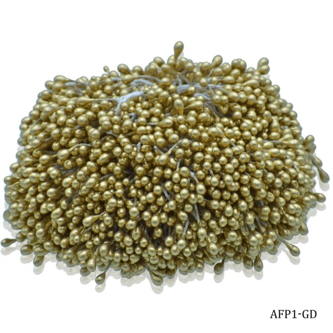 ARTIFICIAL FLOWER POLONS GOLD (AFP1-GD)