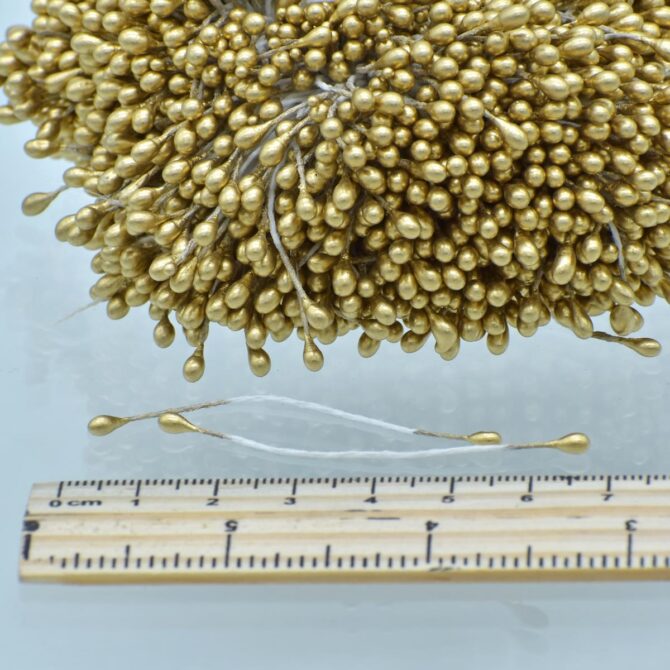 ARTIFICIAL FLOWER POLONS GOLD (AFP1-GD)