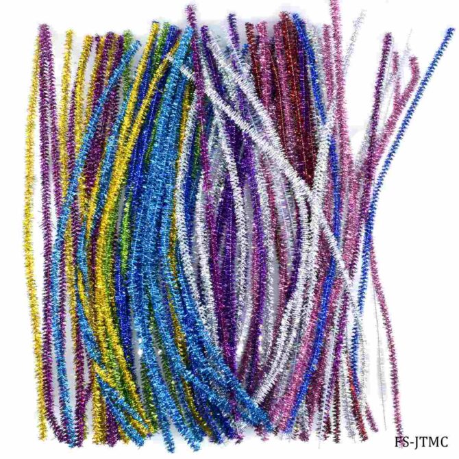 CRAFT GLITTER PIPE CLEANER MULTI FS-JTMC