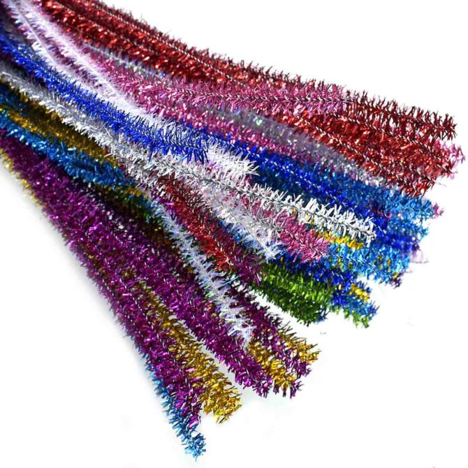 CRAFT GLITTER PIPE CLEANER MULTI FS-JTMC