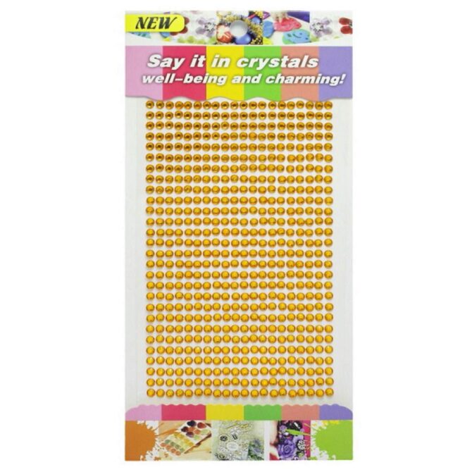 GEM STONES STICKERS 4DSSPMC-2 2PKTS