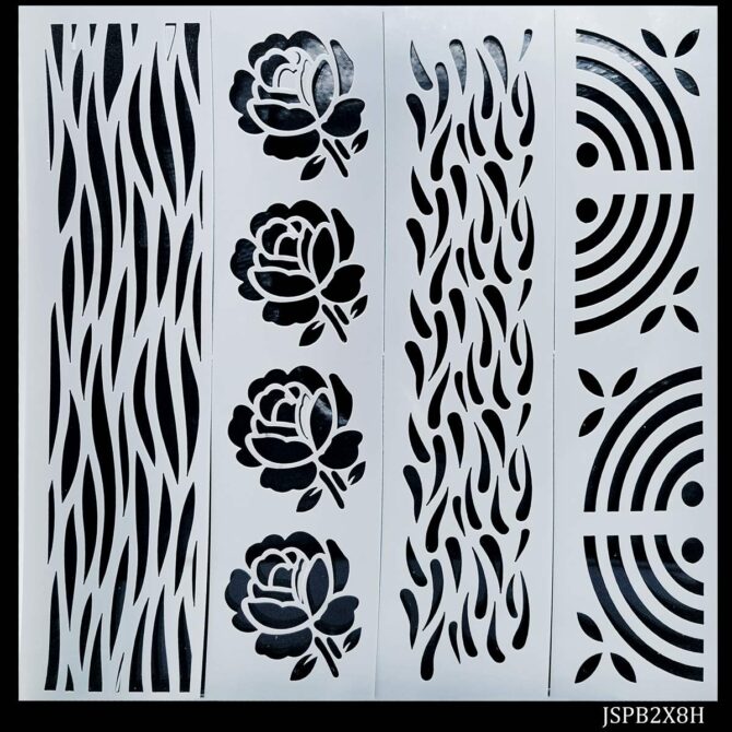 STENCIL BORDERS 4IN1 JSPB2X8H