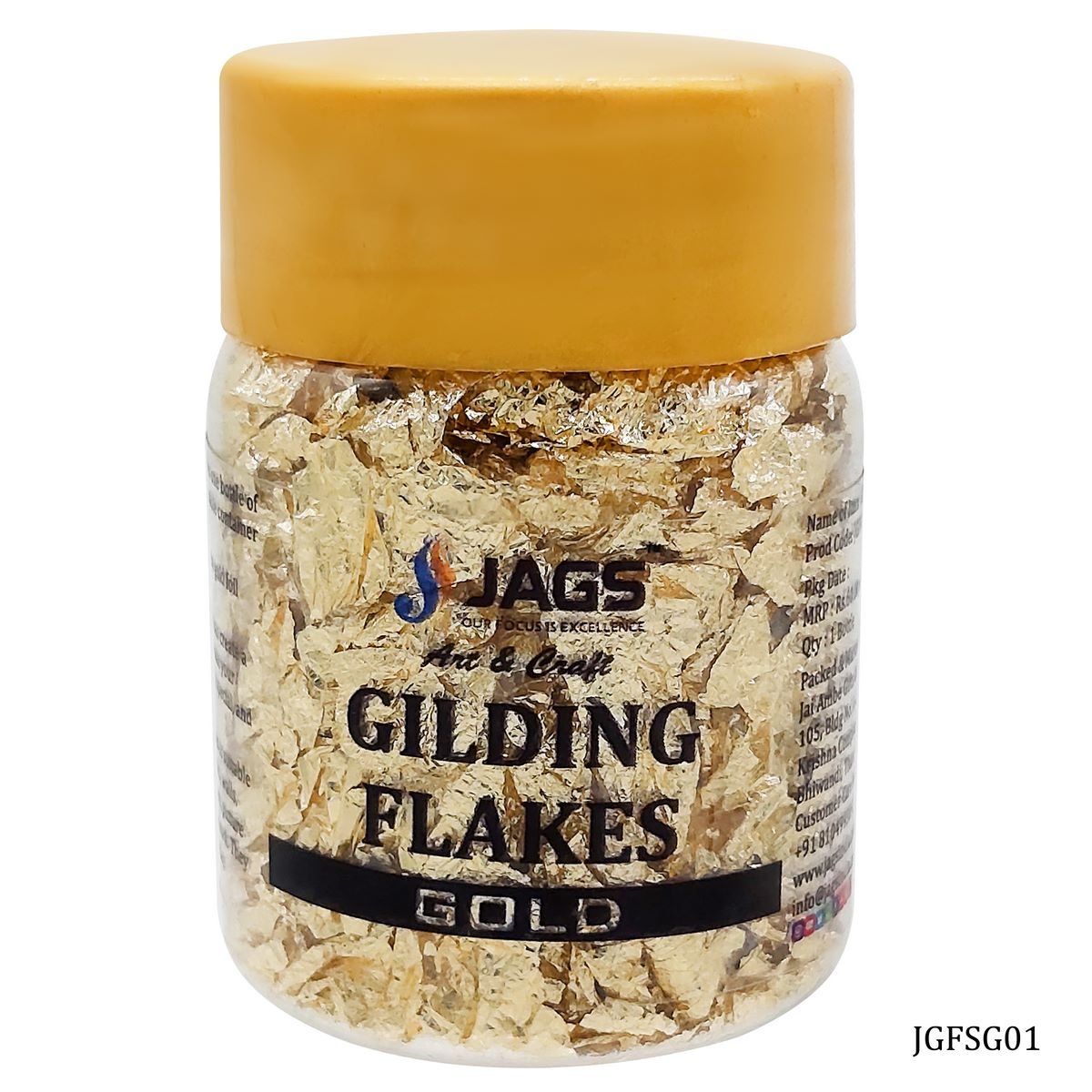 JGFSG01GLIDING FLAKES GOLD 1